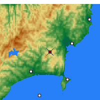 Nearby Forecast Locations - L.Waikaremoana - Harita