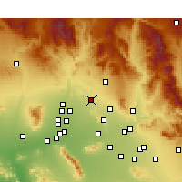 Nearby Forecast Locations - Phoenix Deer V. - Harita