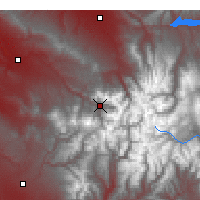 Nearby Forecast Locations - Telluride - Harita