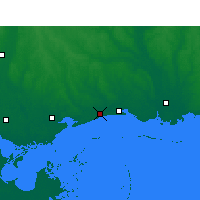 Nearby Forecast Locations - Gulfport - Harita