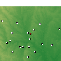 Nearby Forecast Locations - Addison - Harita