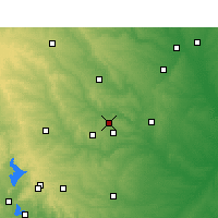 Nearby Forecast Locations - Killeen - Harita