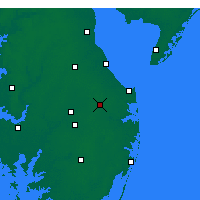 Nearby Forecast Locations - Georgetown - Harita