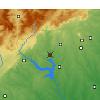 Nearby Forecast Locations - Clemson - Harita