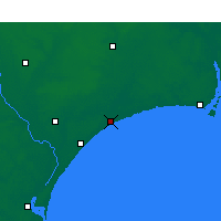 Nearby Forecast Locations - North Myrtle Beach - Harita