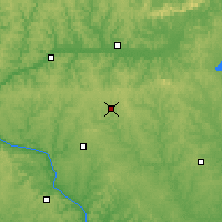 Nearby Forecast Locations - Mineral Point - Harita