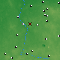 Nearby Forecast Locations - Zduńska Wola - Harita