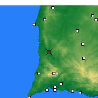 Nearby Forecast Locations - Odemira - Harita
