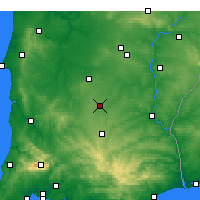 Nearby Forecast Locations - Castro Verde - Harita