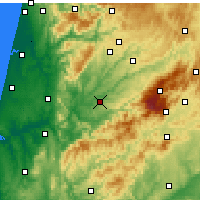 Nearby Forecast Locations - Tábua - Harita