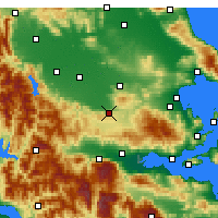 Nearby Forecast Locations - Dömeke - Harita