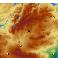 Nearby Forecast Locations - Huéscar - Harita