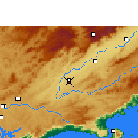 Nearby Forecast Locations - São José dos Campos - Harita