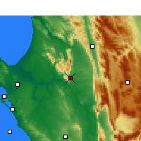 Nearby Forecast Locations - Piketberg - Harita