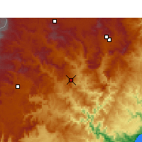 Nearby Forecast Locations - Mount Frere - Harita