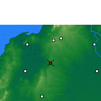 Nearby Forecast Locations - Sahagún - Harita