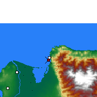 Nearby Forecast Locations - Ciénaga - Harita