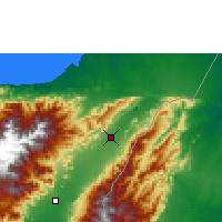 Nearby Forecast Locations - Fonseca - Harita