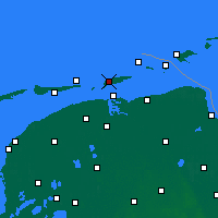 Nearby Forecast Locations - Schiermonnikoog - Harita