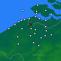 Nearby Forecast Locations - Aardenburg - Harita