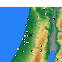 Nearby Forecast Locations - Kafr Kasım - Harita