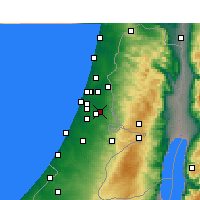 Nearby Forecast Locations - Lod - Harita