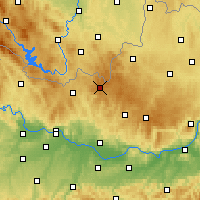 Nearby Forecast Locations - Sandl - Harita
