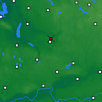 Nearby Forecast Locations - Sułowo - Harita