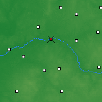 Nearby Forecast Locations - Zawisty Podleśne - Harita