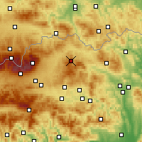 Nearby Forecast Locations - Nová Ľubovňa - Harita