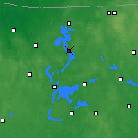 Nearby Forecast Locations - Giżycko - Harita
