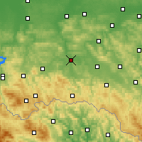 Nearby Forecast Locations - Jasło - Harita