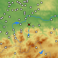 Nearby Forecast Locations - Kęty - Harita
