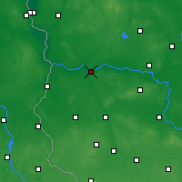 Nearby Forecast Locations - Krosno Odrzańskie - Harita