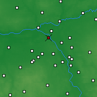 Nearby Forecast Locations - Łomianki - Harita