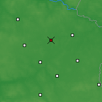 Nearby Forecast Locations - Międzyrzec Podlaski - Harita