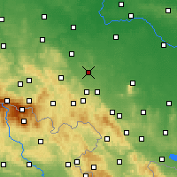 Nearby Forecast Locations - Strzegom - Harita