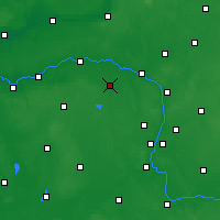 Nearby Forecast Locations - Szamotuły - Harita