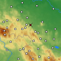 Nearby Forecast Locations - Świdnica - Harita