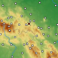 Nearby Forecast Locations - Wałbrzych - Harita