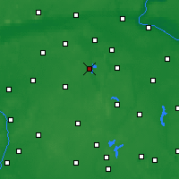 Nearby Forecast Locations - Żnin - Harita