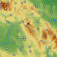Nearby Forecast Locations - Duszniki-Zdrój - Harita