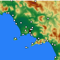 Nearby Forecast Locations - Casoria - Harita