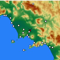 Nearby Forecast Locations - Acerra - Harita