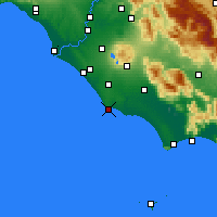 Nearby Forecast Locations - Anzio - Harita