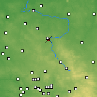 Nearby Forecast Locations - Częstochowa - Harita