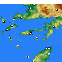 Nearby Forecast Locations - Datça - Harita