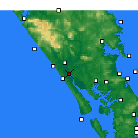 Nearby Forecast Locations - Te Kōpuru - Harita