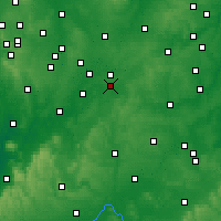 Nearby Forecast Locations - Draycote - Harita
