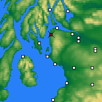 Nearby Forecast Locations - Inverkip - Harita